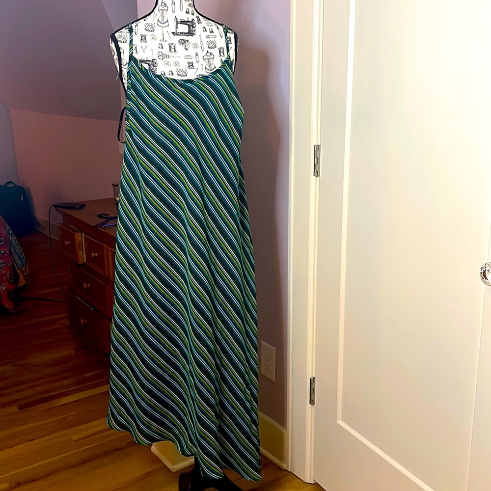 NWT Adjustable Strap Asymmetrical Maxi